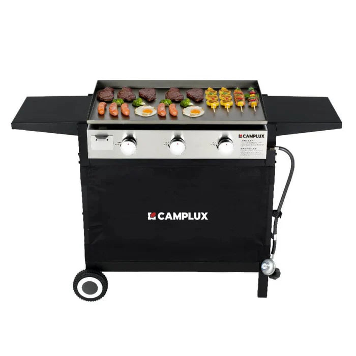 Camplux Outdoor Gas Griddle Grill Combo 3 Burner